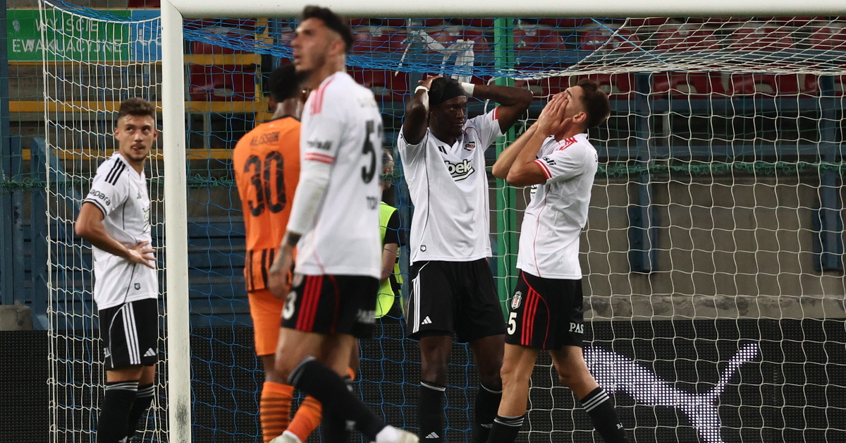 Beşiktaş’tan Avrupa Ligi’ne veda!