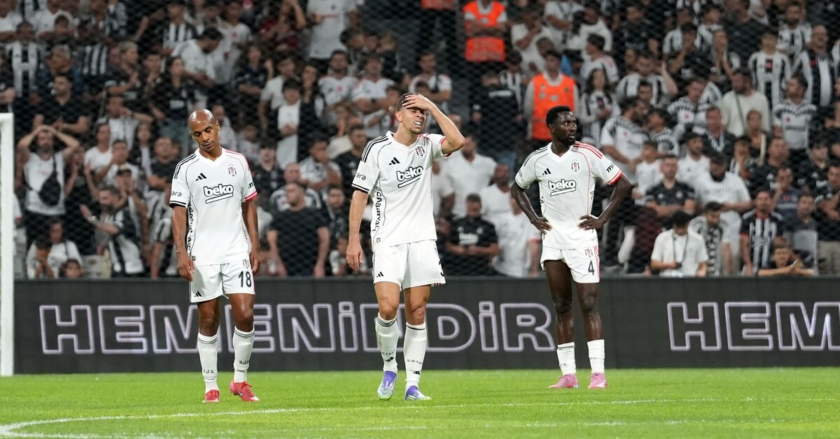 Beşiktaş’tan Avrupa’ya erken veda!