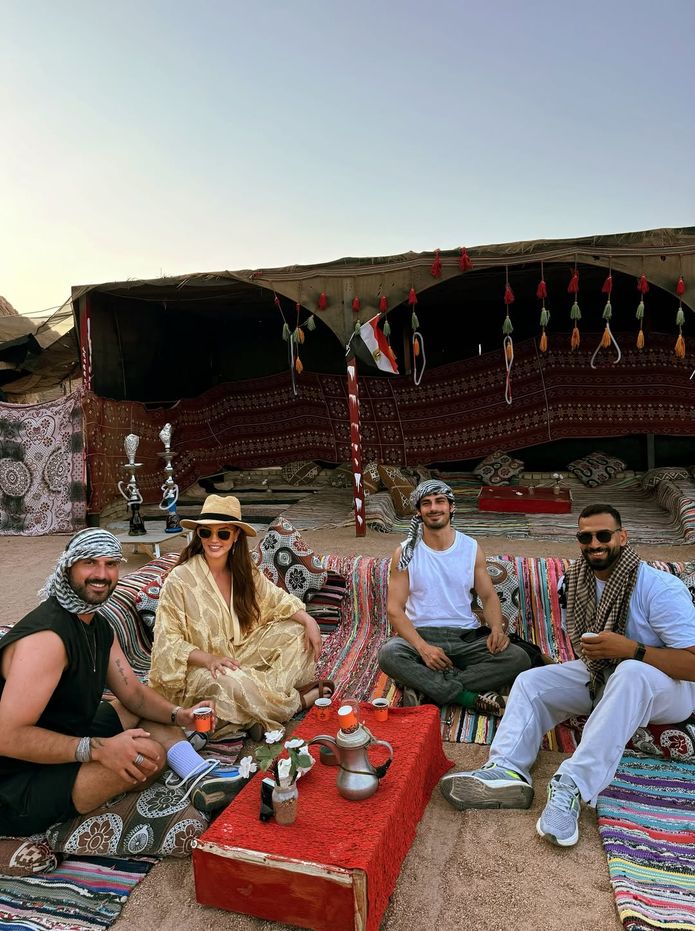 Burcu Özberk’in Mısır tatili