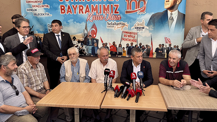 CHP Genel Başkanı Özgür Özel, Kırşehir’de… ‘Kim iyi hizmet ederse ona oy verecekler’