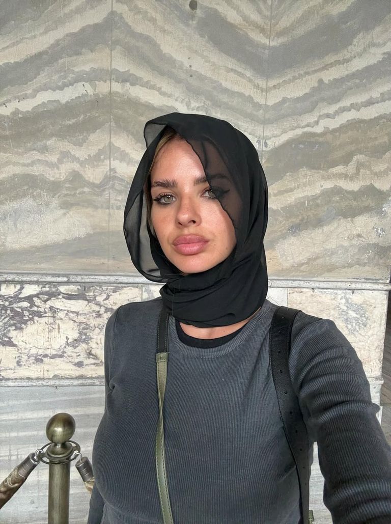 Çocuklarıyla İstanbul turu yaptı