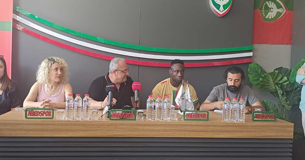 Diagne, Amedspor ile sözleşme imzaladı!