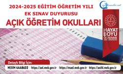 e-YDS 2025/9 (İngilizce) Sınavı İçin Sınav Günü Açık Tutulacak İl/İlçe Nüfus Müdürlükleri