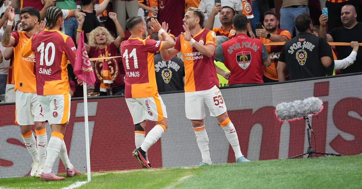 Galatasaray 3 puanı 3 golle aldı!
