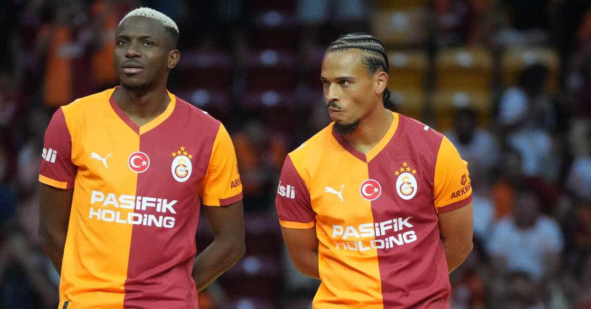 Osimhen ve Sane için RAMS Park’ta büyük gösteri!