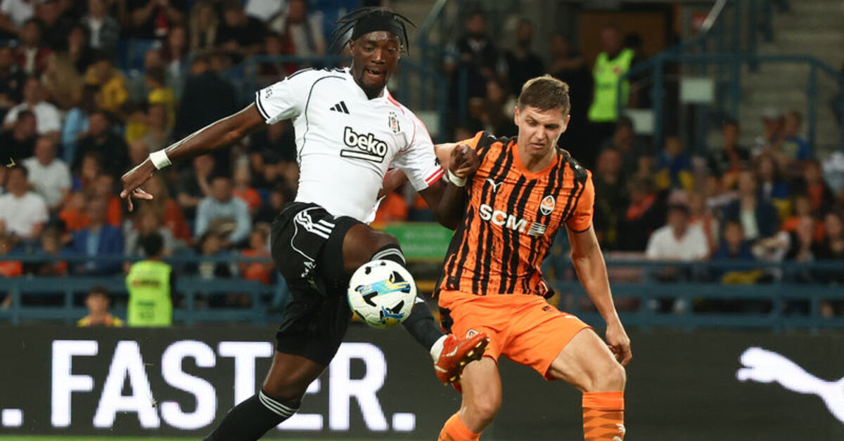 Shakhtar Donetsk-Beşiktaş maçının özeti!