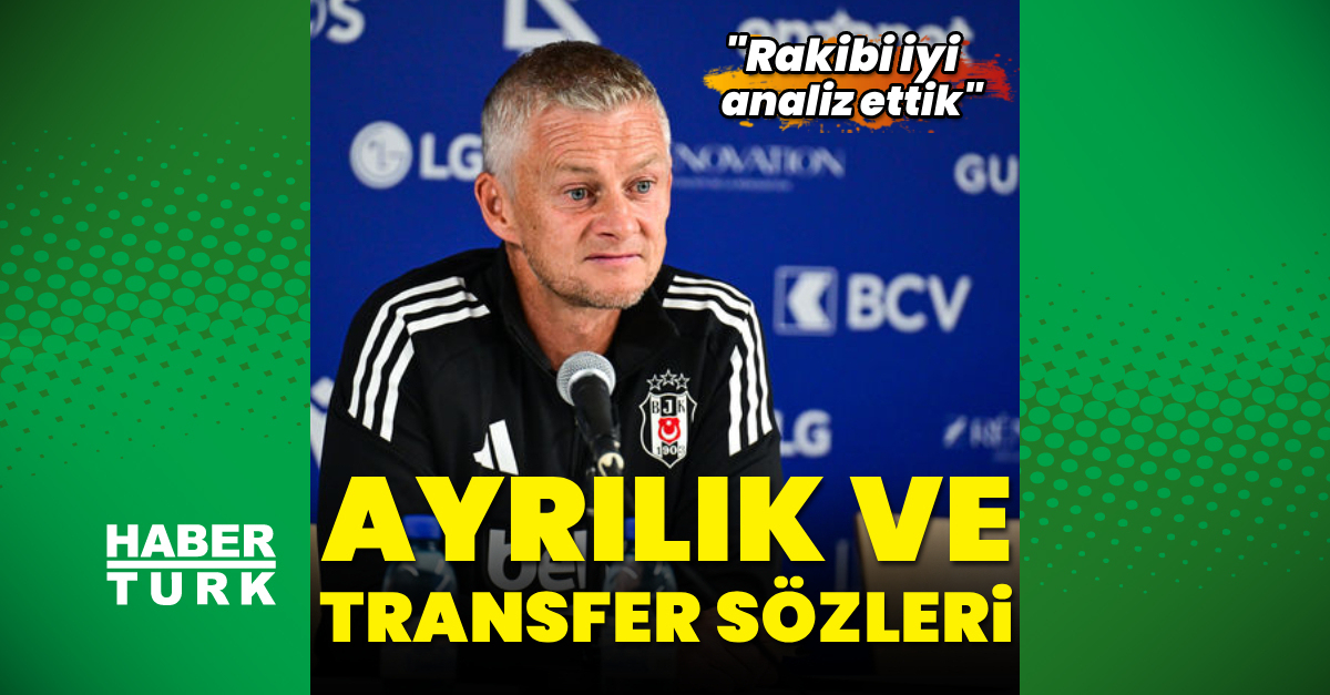 Solskjaer’den ayrılık ve transfer açıklaması!