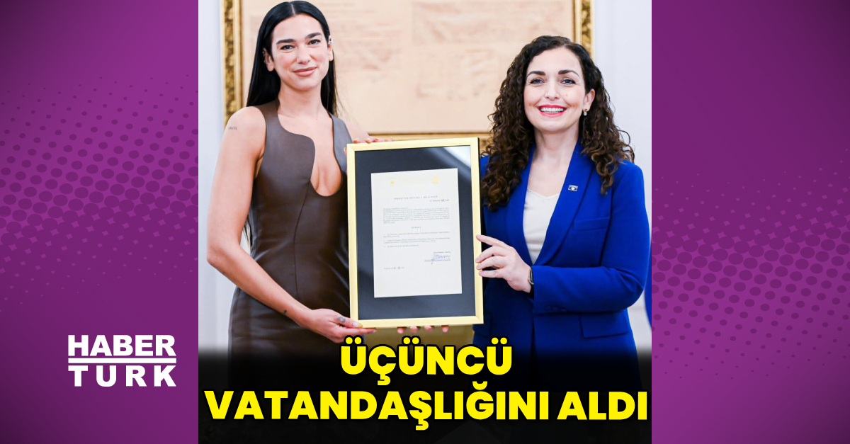 Üçüncü vatandaşlığını aldı