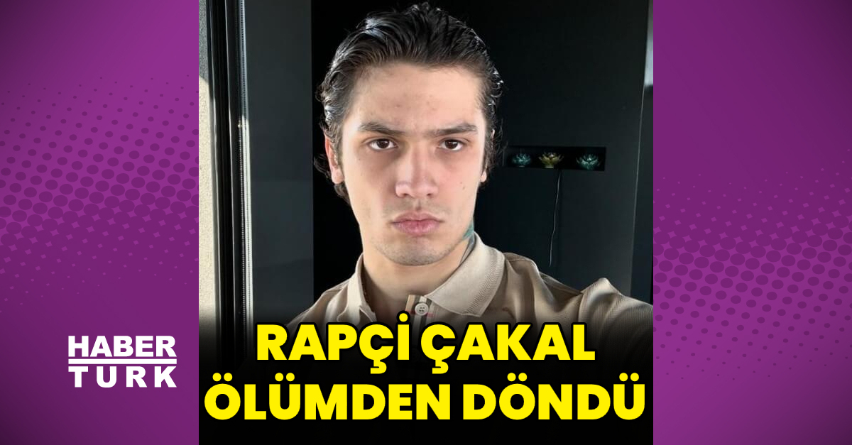 Ünlü rapçi Çakal ölümden döndü