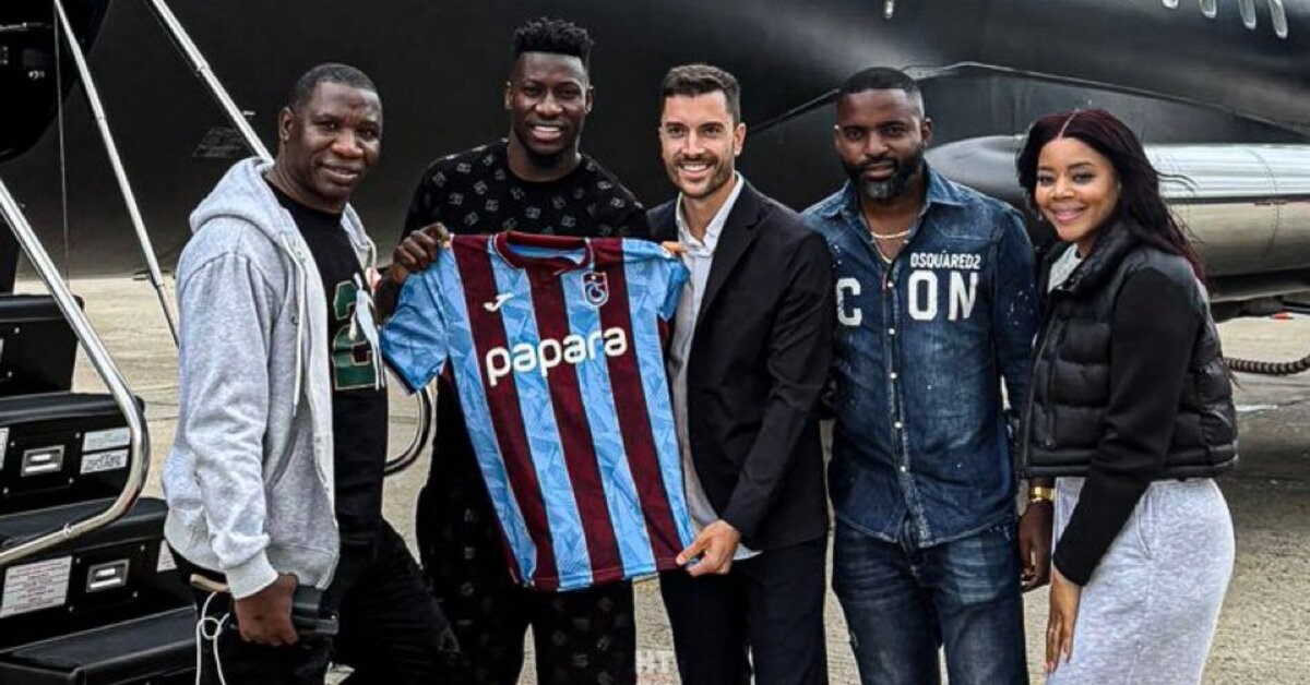 Andre Onana, Trabzonspor için geldi!