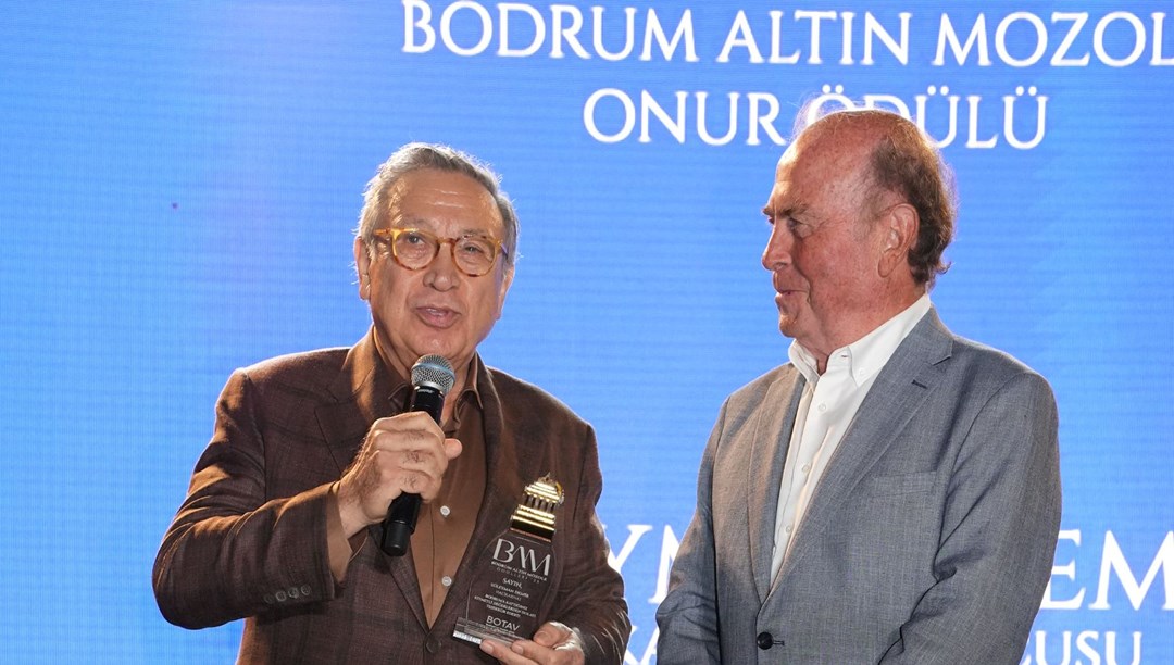 Bodrum Altın Mozole Onur Ödülü Süleymen Demir’e verildi