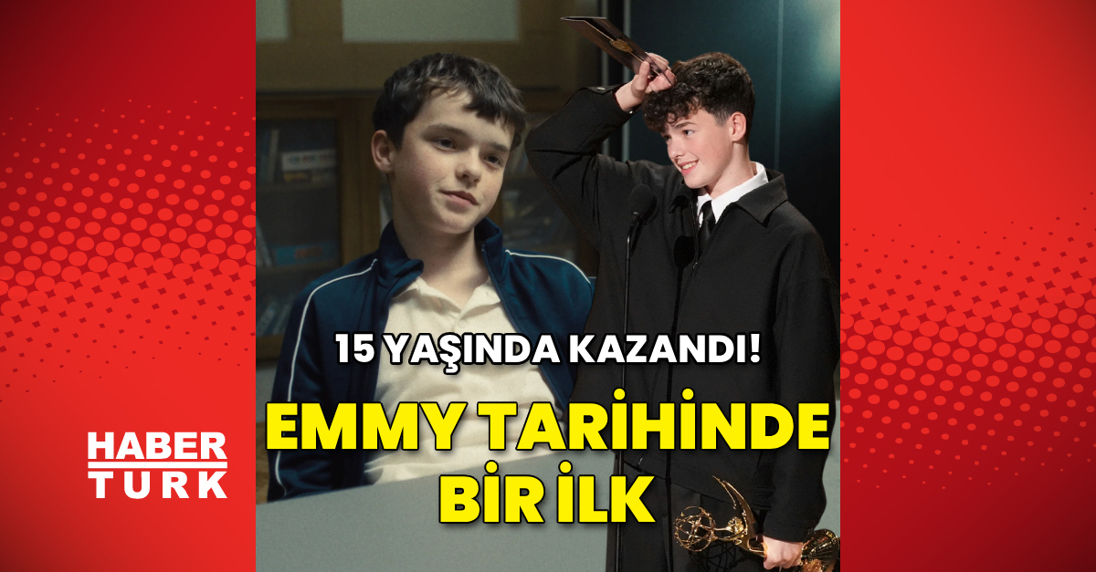En genç Emmy kazanan isim!