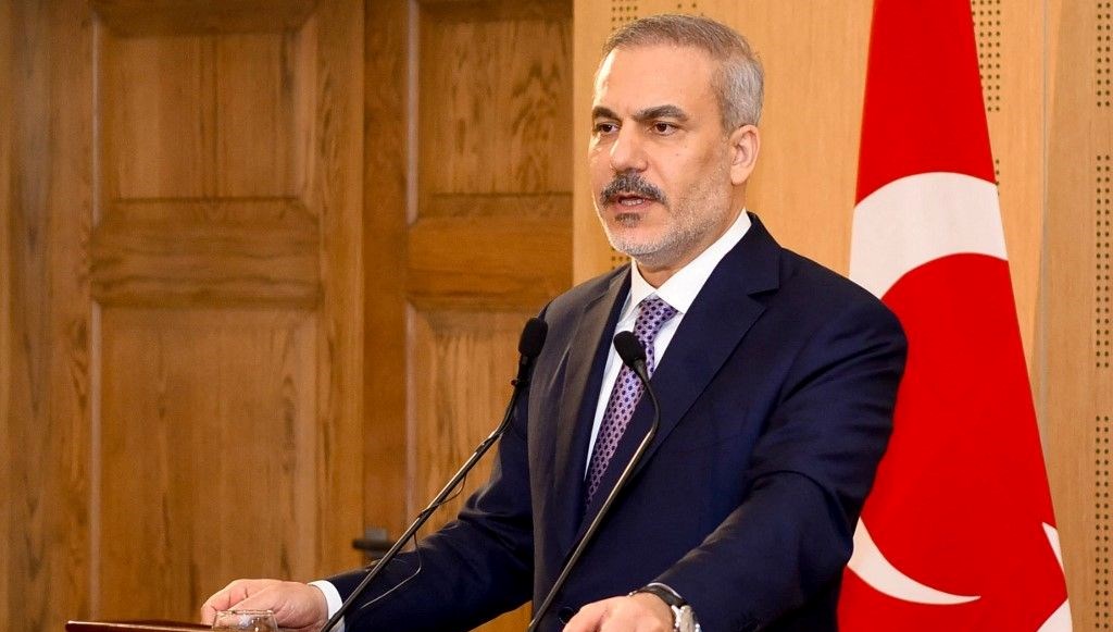 Fidan, Filistin Devlet Başkan Yardımcısı Hüseyin eş-Şeyh ile görüştü