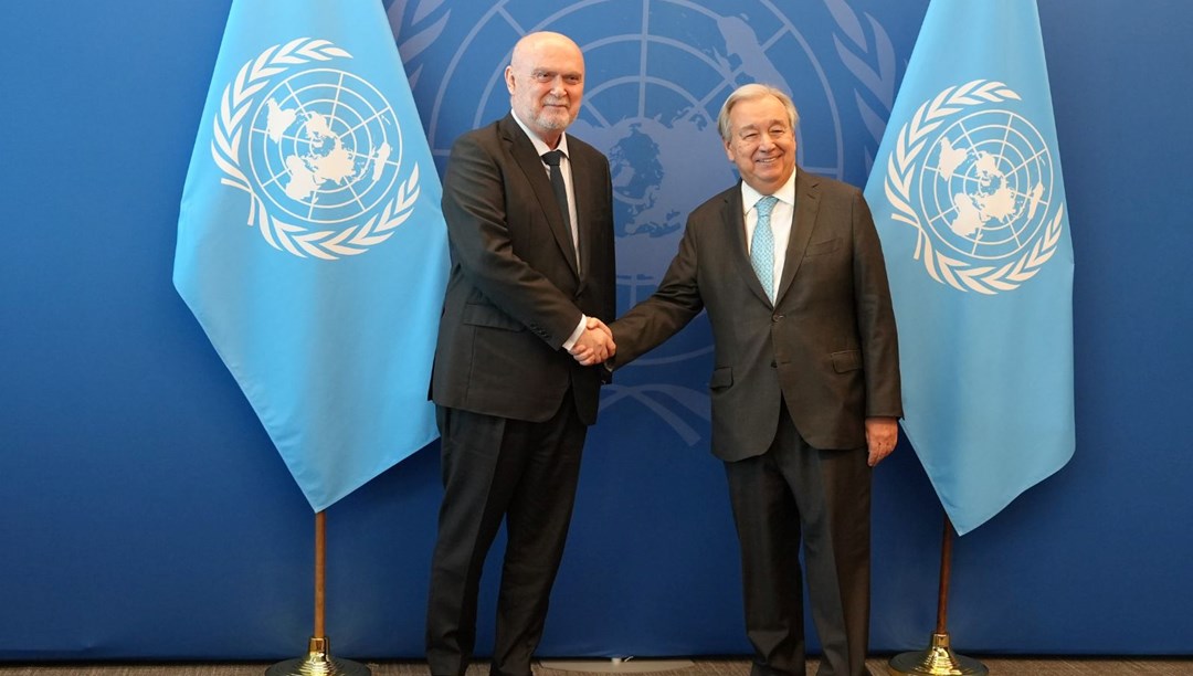 Guterres’ten Sinirlioğlu’na sıcak karşılama: Evine hoş geldin