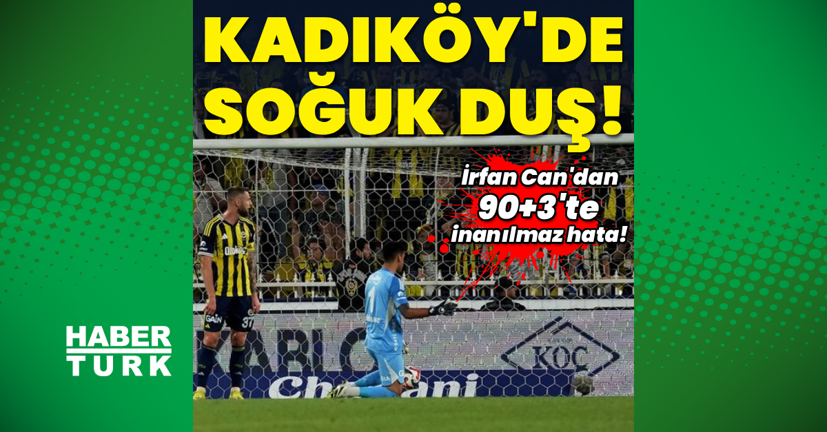 Kadıköy’de soğuk duş!