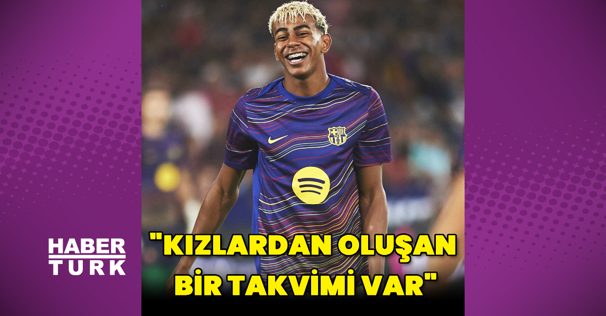 “Kızlardan oluşan bir takvimi var”