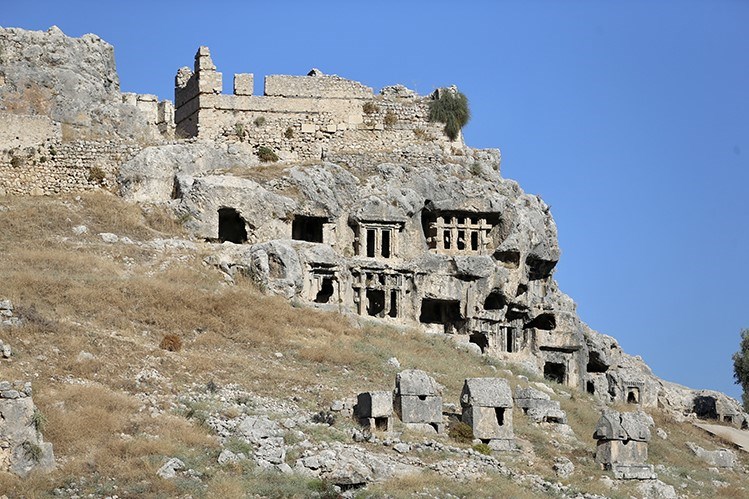 Tlos Antik Kenti’nde restorasyon çalışmaları sürüyor