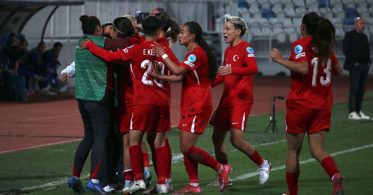 A Milli Kadın Futbol Takımı’ndan Kosava’ya fark!