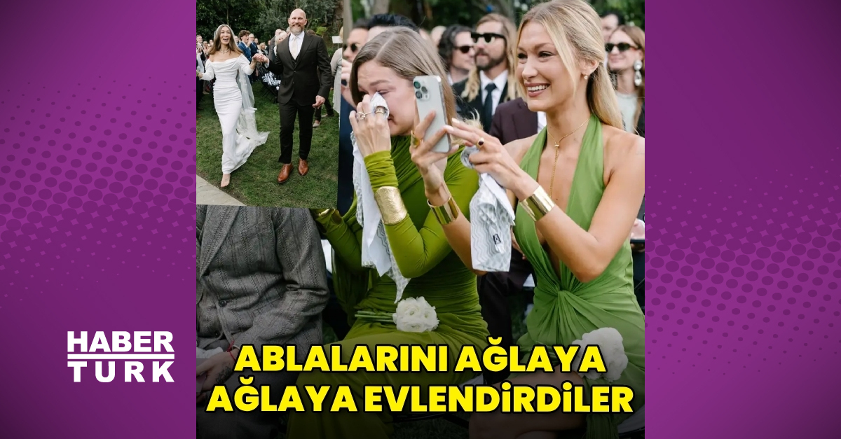 Ablalarına duygusal düğün