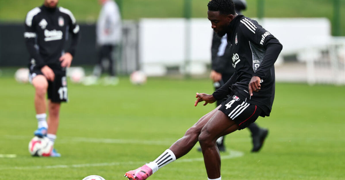 Beşiktaş günü tek antrenmanla tamamladı