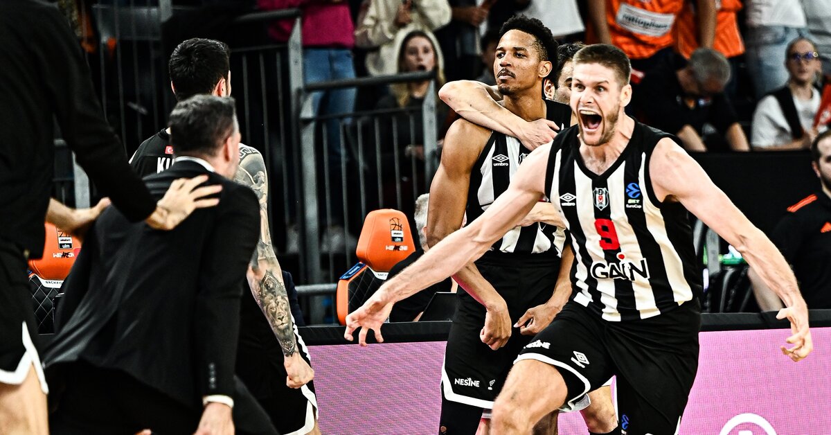 Beşiktaş son saniye üçlüğüyle kazandı!