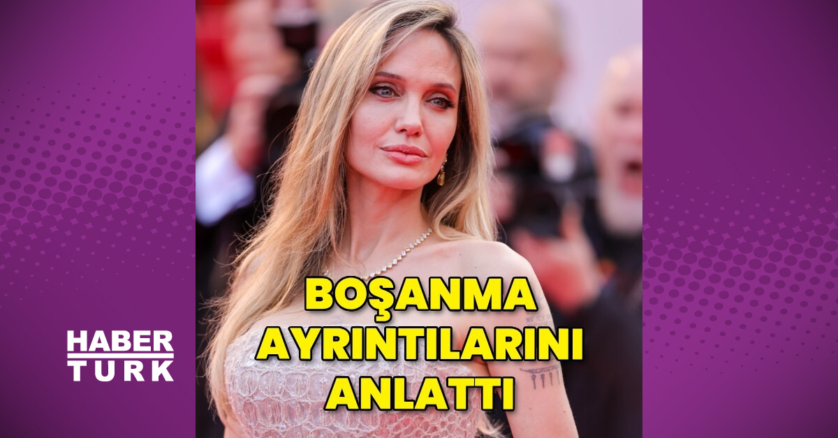 Boşanma ayrıntılarını anlattı