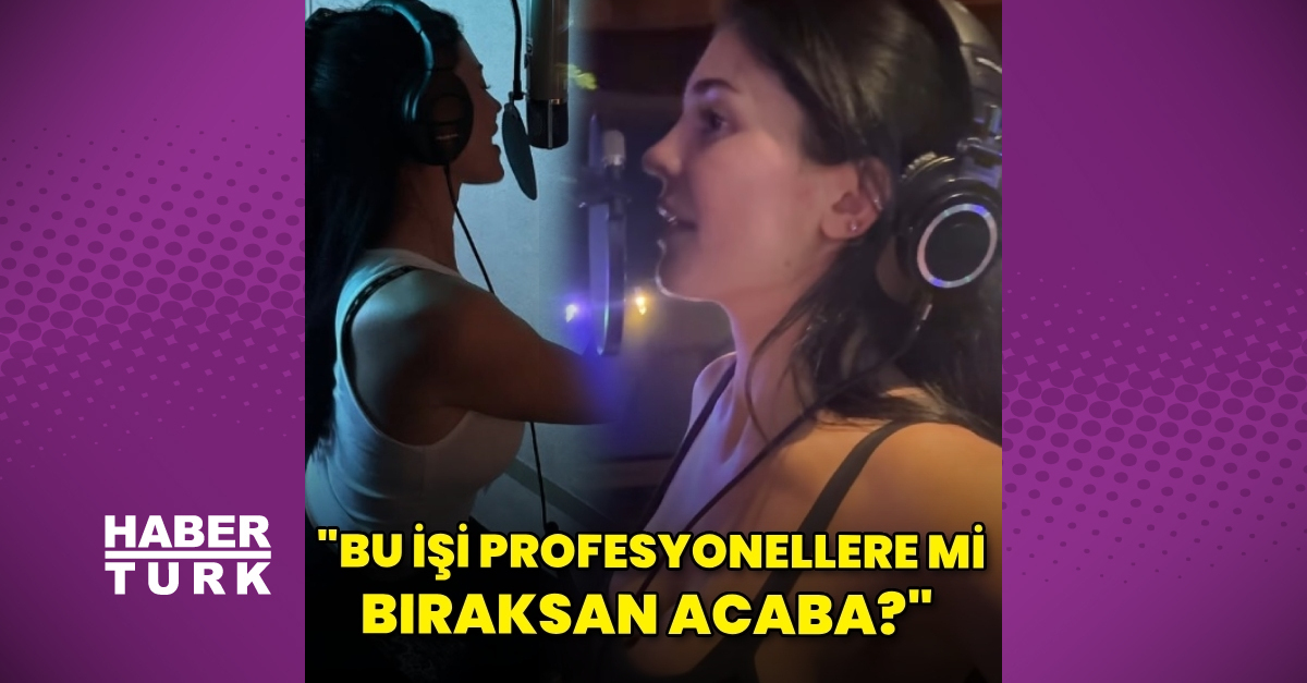 “Bu işi profesyonellere mi bıraksan?”
