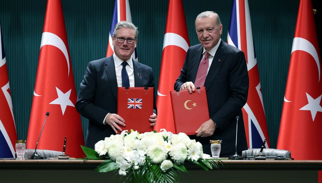 Erdoğan ve Starmer imzaları attı: Türkiye, 44 Eurofighter alacak
