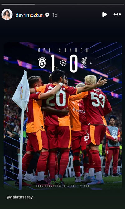 Galatasaray’a tebrik yağdı