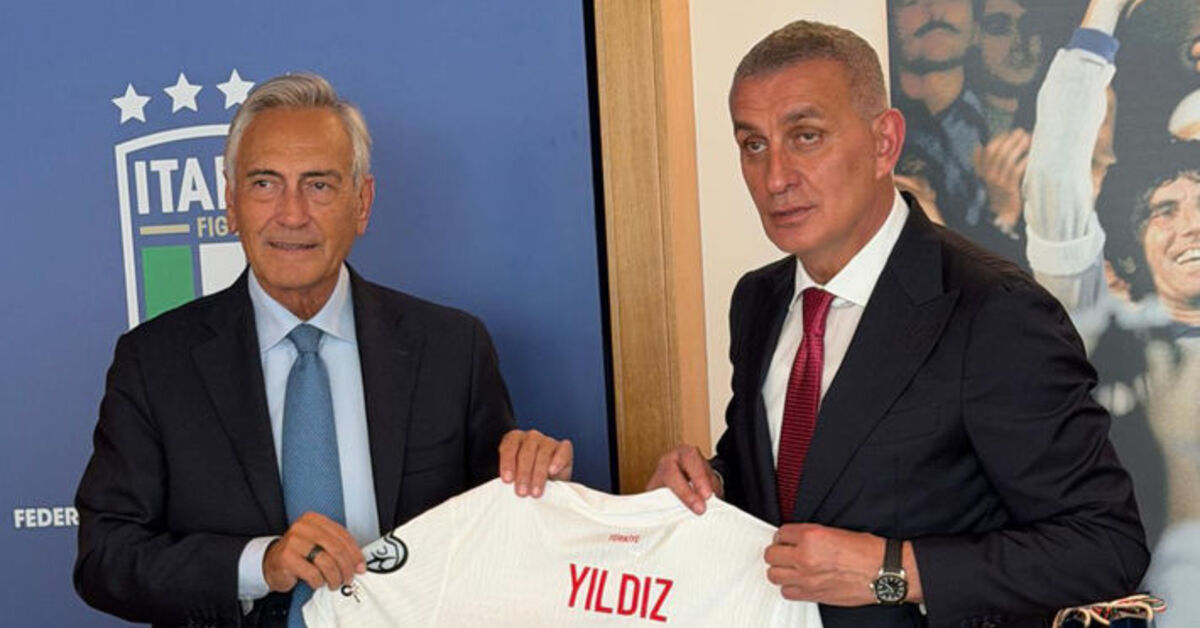 Hacıosmanoğlu’ndan Gabriele Gravina’ya ziyaret!