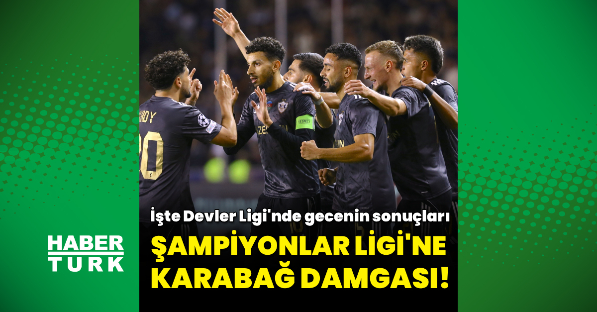 Karabağ’dan Şampiyonlar Ligi’nde 2’de 2!