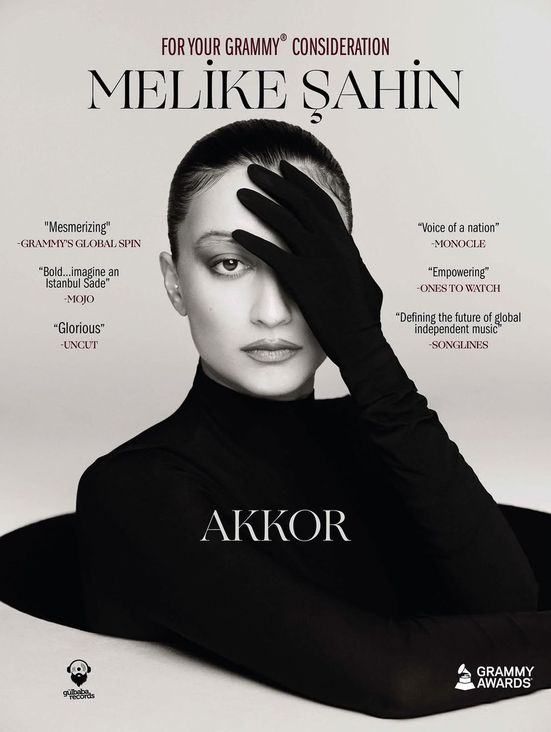 Melike Şahin, Grammy için yarışacak