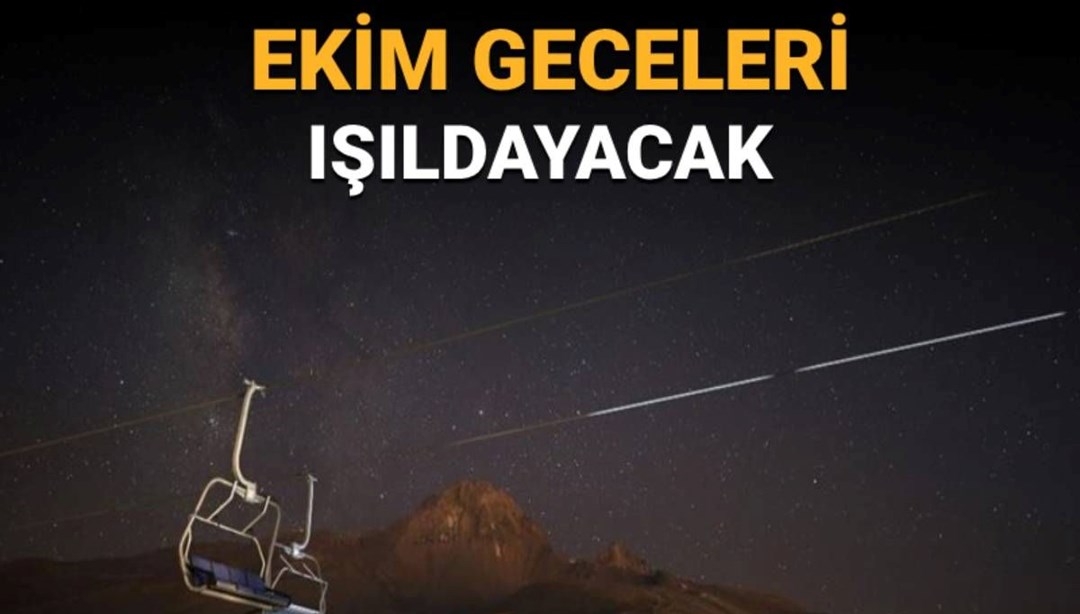 Meteor tutkunları için büyük gece: Draconid meteor yağmuru ne zaman?
