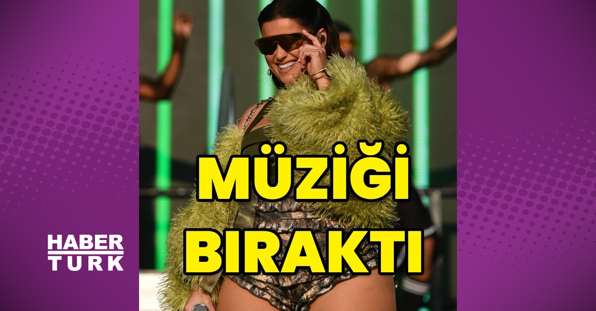 Müziği bıraktığını açıkladı
