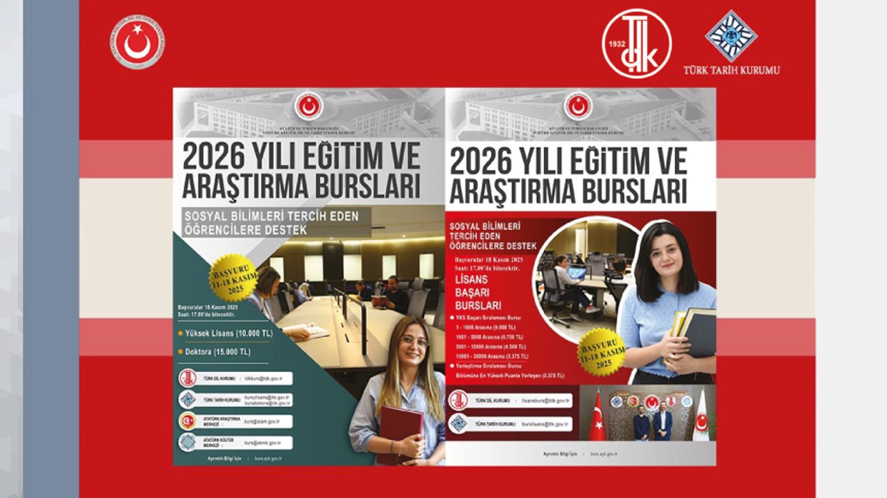 2026 Yılı Burs Duyurusu