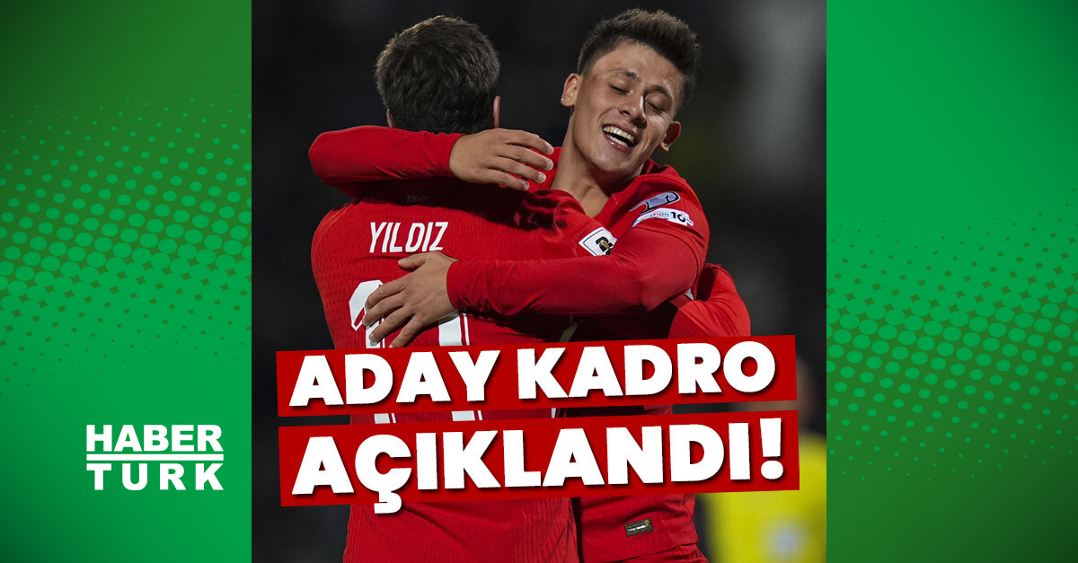 A Milli Takım aday kadrosu açıklandı