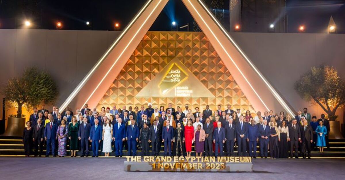 Bakan Ersoy, Büyük Mısır Müzesi’nin açılış törenine katıldı