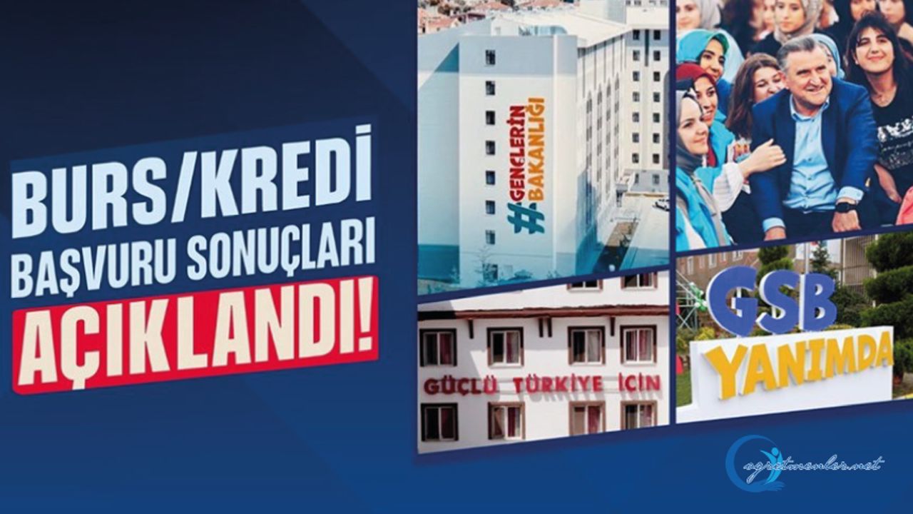 Burs/Kredi Sonuçları Açıklandı