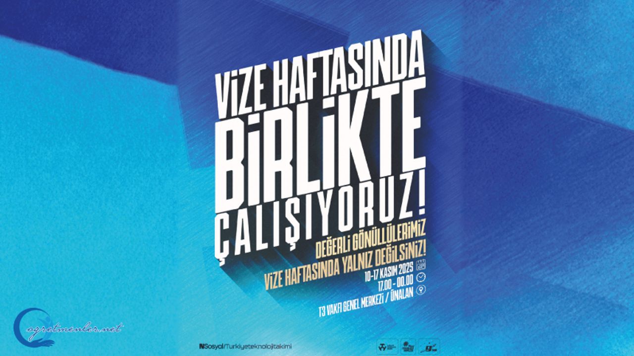 Değerli Gönüllülerimiz, Vize Haftasında Birlikte Çalışıyoruz!