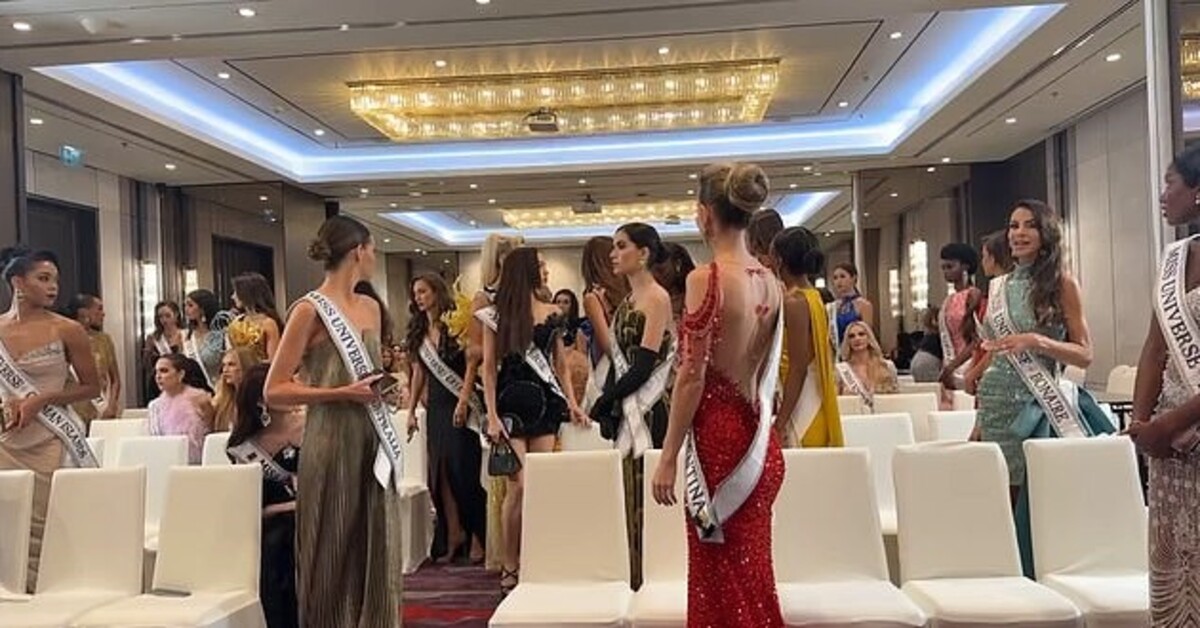 Güzellik yarışmasında skandal anlar